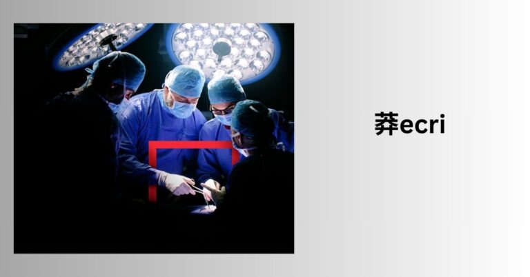 莽ecri – Ensure Quality Care!